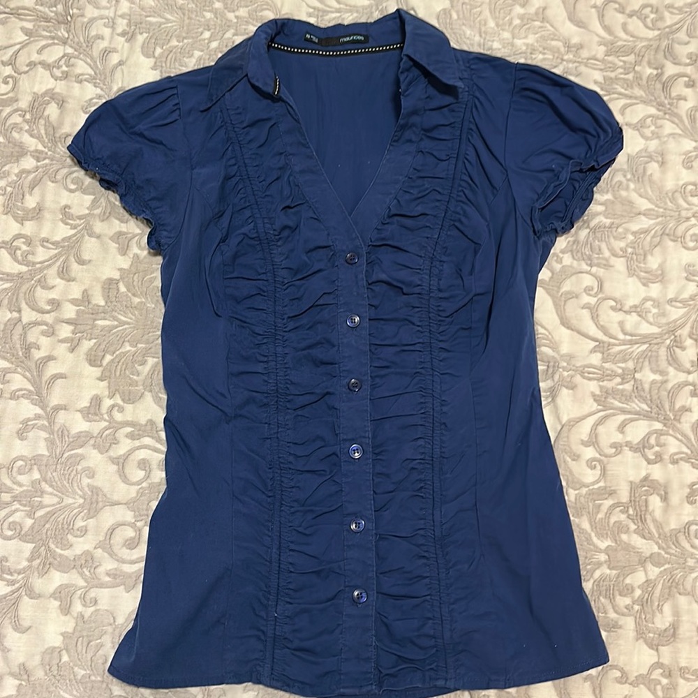 Maurices button-down short-sleeve shirt